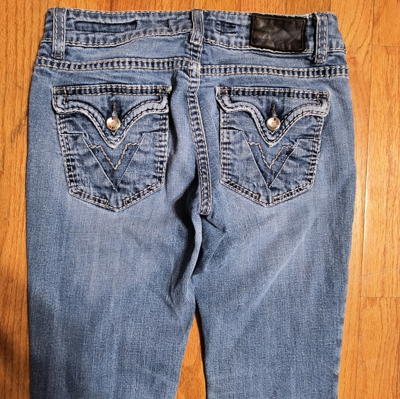 Vigoss Collection Fit/Boot cut jeans, women's size 1 - Picture 13 of 15